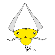 Cartoon character - 「Squid chicken」　