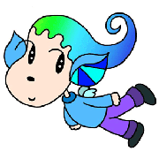 Cartoon character - 「Fairy in sea」