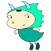 Cartoon character - 「Small dinosaur」
