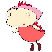 Cartoon character - 「Small dinosaur」