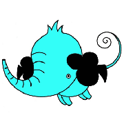 Cartoon character - 「Heart elephant.2」