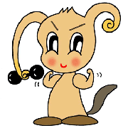 Cartoon character - 「Expanding ear」