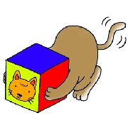 Cartoon character - 「Box cat」