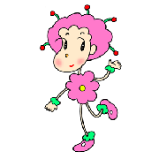 Cartoon character - 「Flower girl」　