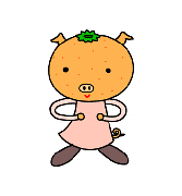 Cartoon character - 「Mandarin orange animal」　
